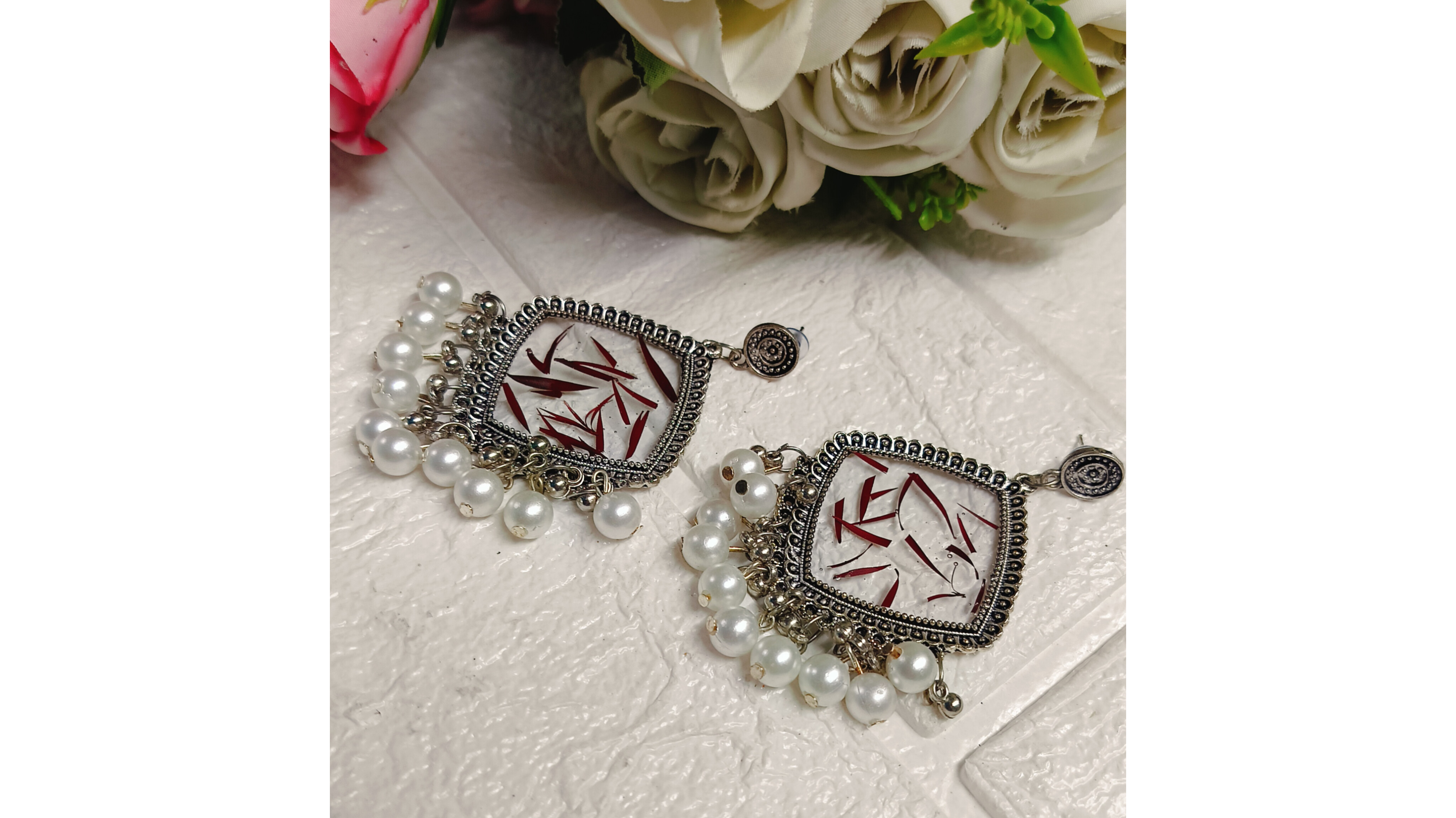 White and silver 